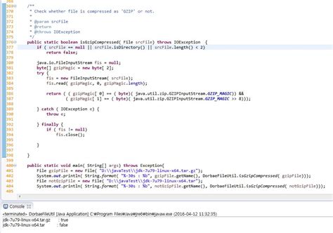 shell test if compressed|Determine whether a particular file is compressed.